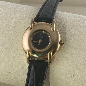 Striking Vintage Fendi Gold Plated 400L Swiss Made Dress Watch